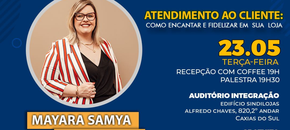 Sindilojas Caxias promove Workshop sobre atendimento ao cliente em Caxias