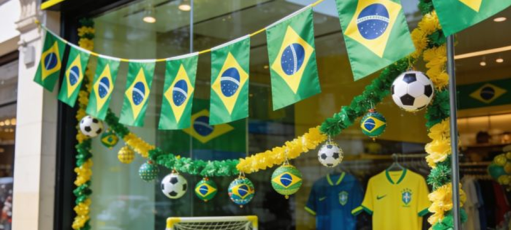 Sindilojas Caxias orienta comércio local para os dias de jogos do Brasil na Copa do Mundo 2026