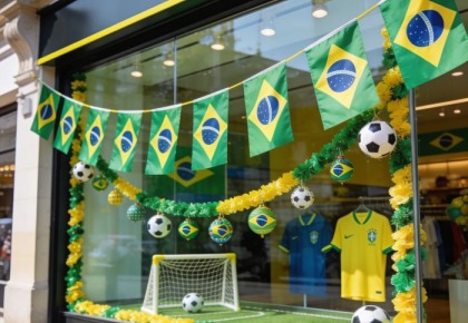 Sindilojas Caxias orienta comércio local para os dias de jogos do Brasil na Copa do Mundo 2026
