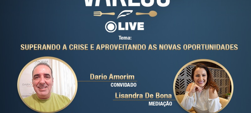  MENU DO VAREJO | Dario Amorim faz Live sobre como superar a crise com oportunidades 