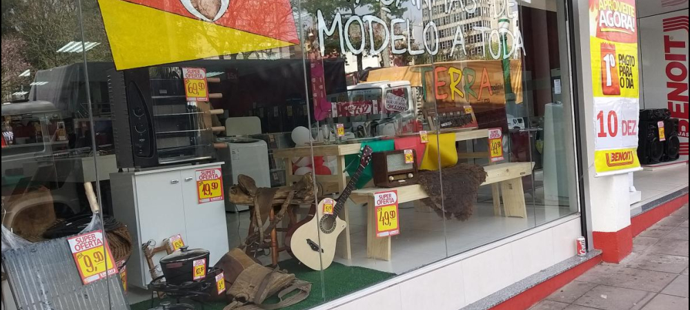 Feriado Farroupilha com comércio aberto