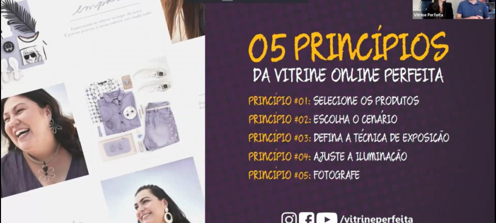 Vitrine Perfeita conecta vitrine física e on-line