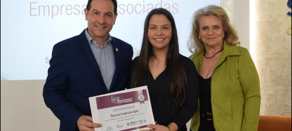 Sindilojas Caxias promove homenagem para empresas que fazem 10, 20 e 30 anos