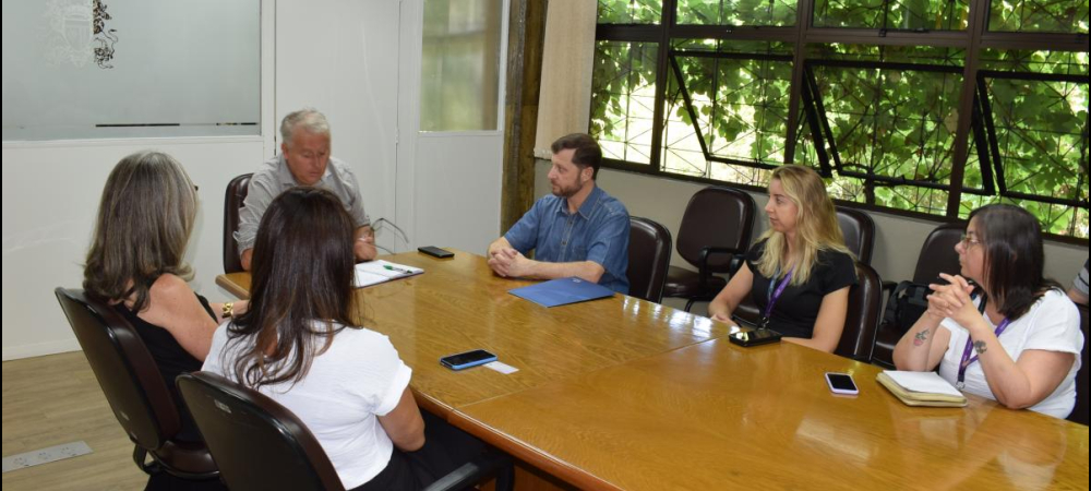 Sindilojas Caxias é recebido pelo presidente da Câmara de Vereadores de Caxias do Sul