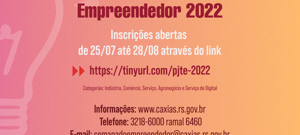 Abertas as inscrições do Prêmio Jovem Talento Empreendedor 2022