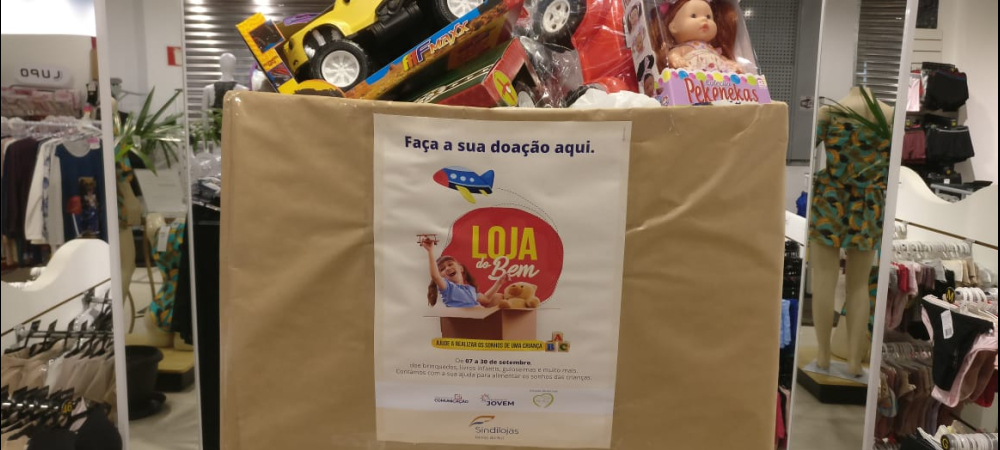Mais de 50 pontos participam da Loja do Bem