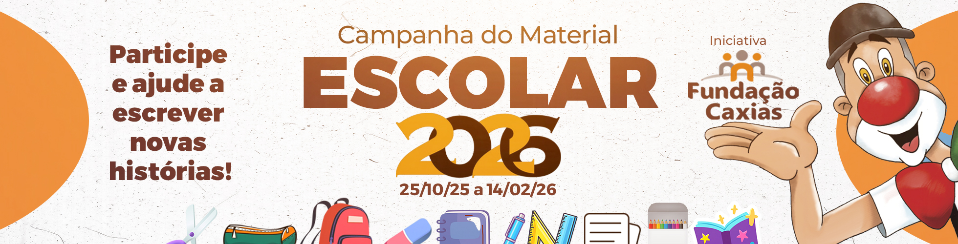 Campanha Material Escolar 2026