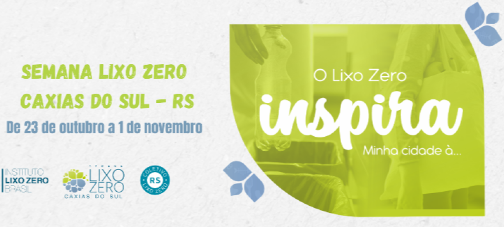 Semana Lixo Zero de Caxias do Sul convida população a ações de sustentabilidade