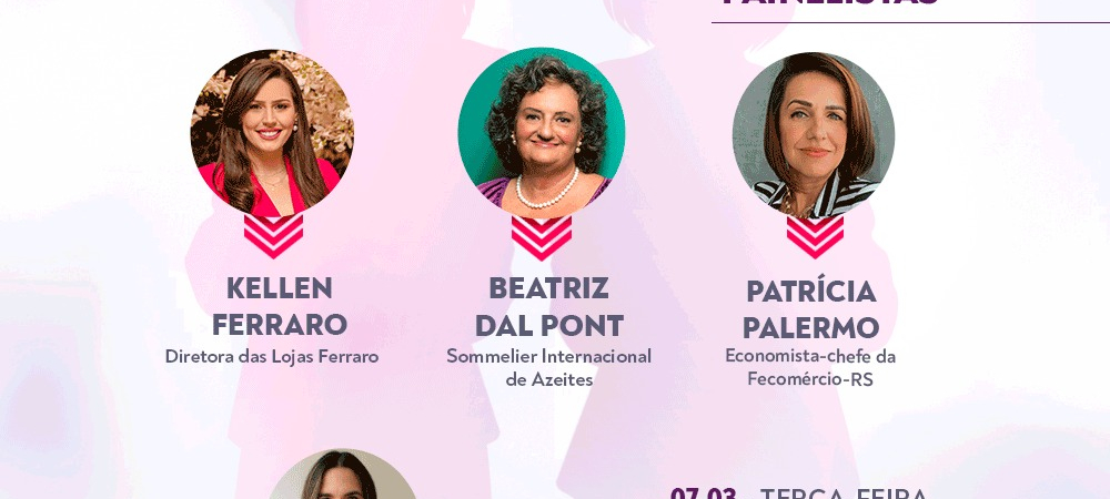 Histórias inspiradoras serão contadas neste Dia da Mulher