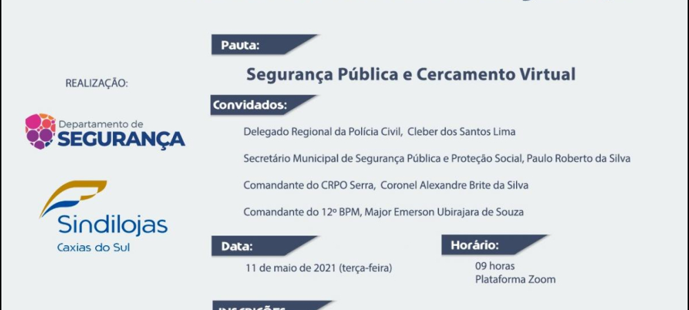 Sindilojas Caxias realiza Painel On-line sobre Segurança