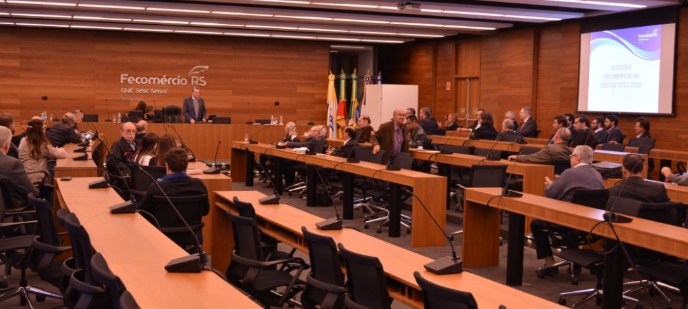 Luiz Carlos Bohn é reeleito presidente do Sistema Fecomércio-RS/Sesc/Senac