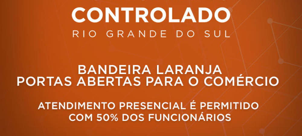 Bandeira laranja | Portas abertas para o comércio
