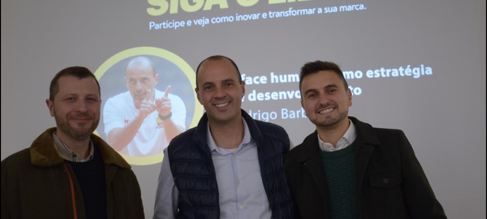 Em palestra, Rodrigo Barbosa resgatou o trabalho em equipe 