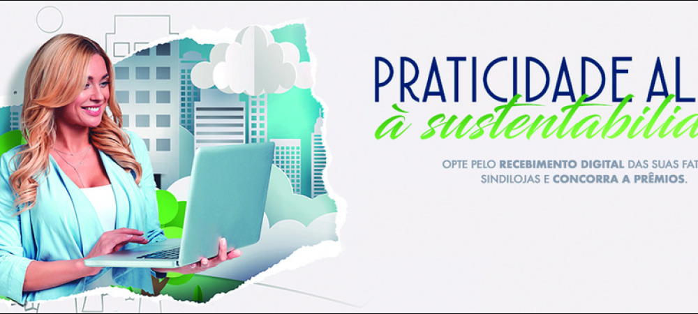 Sindilojas Caxias promove campanha pela fatura on-line