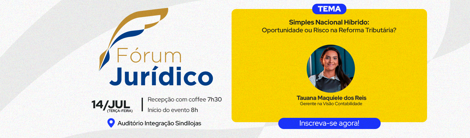 Evento Fórum Jurídico